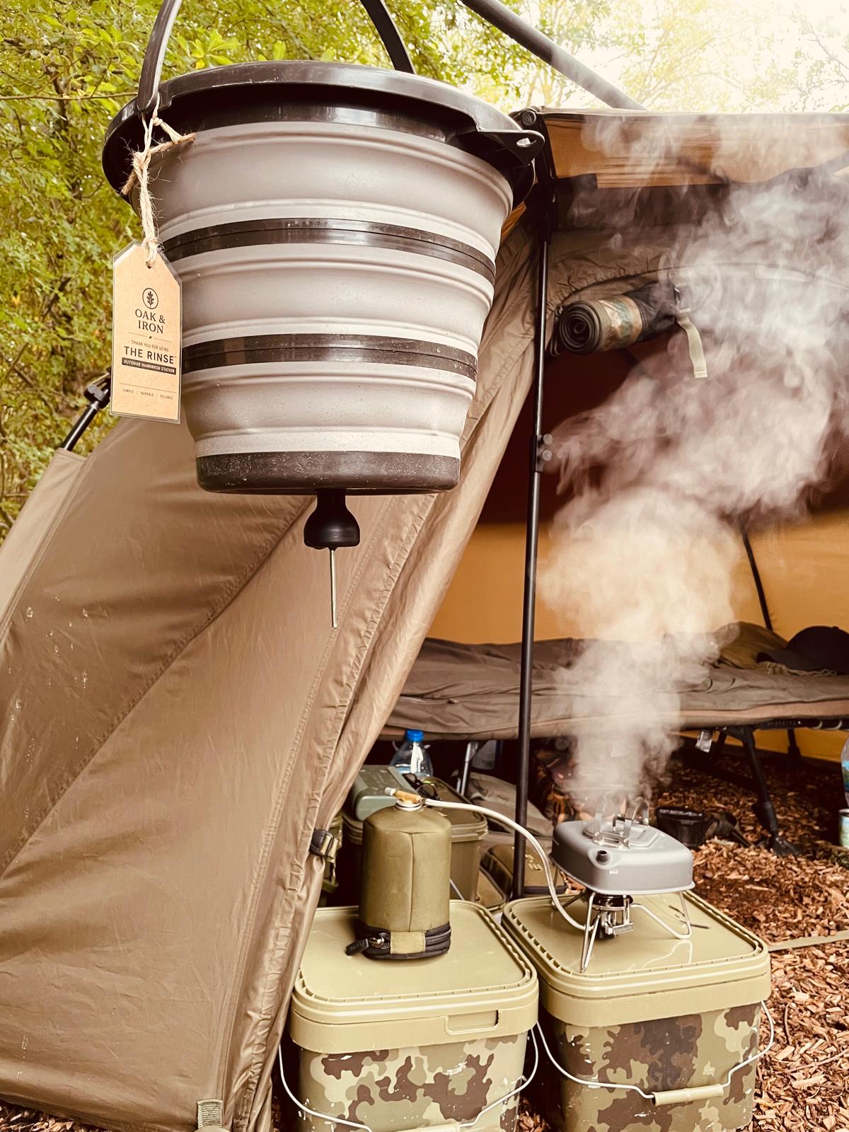 The Rinse                                                                                           Portable Camping Hand Wash System